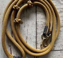 Handcrafted basic rope reins