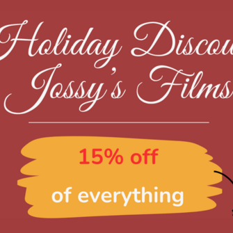 Christmas Discount on Jossy’s Films in Digital Education!